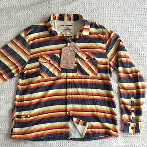 Men’s XL California Cowboy ’The High Sierra’ thermal terry cotton lined fleece.
